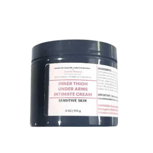 Inner Thigh Cream | Kojic Acid Alpha Arbutin | Intimate Bikini Areas | Handmade in USA | Small Batch.