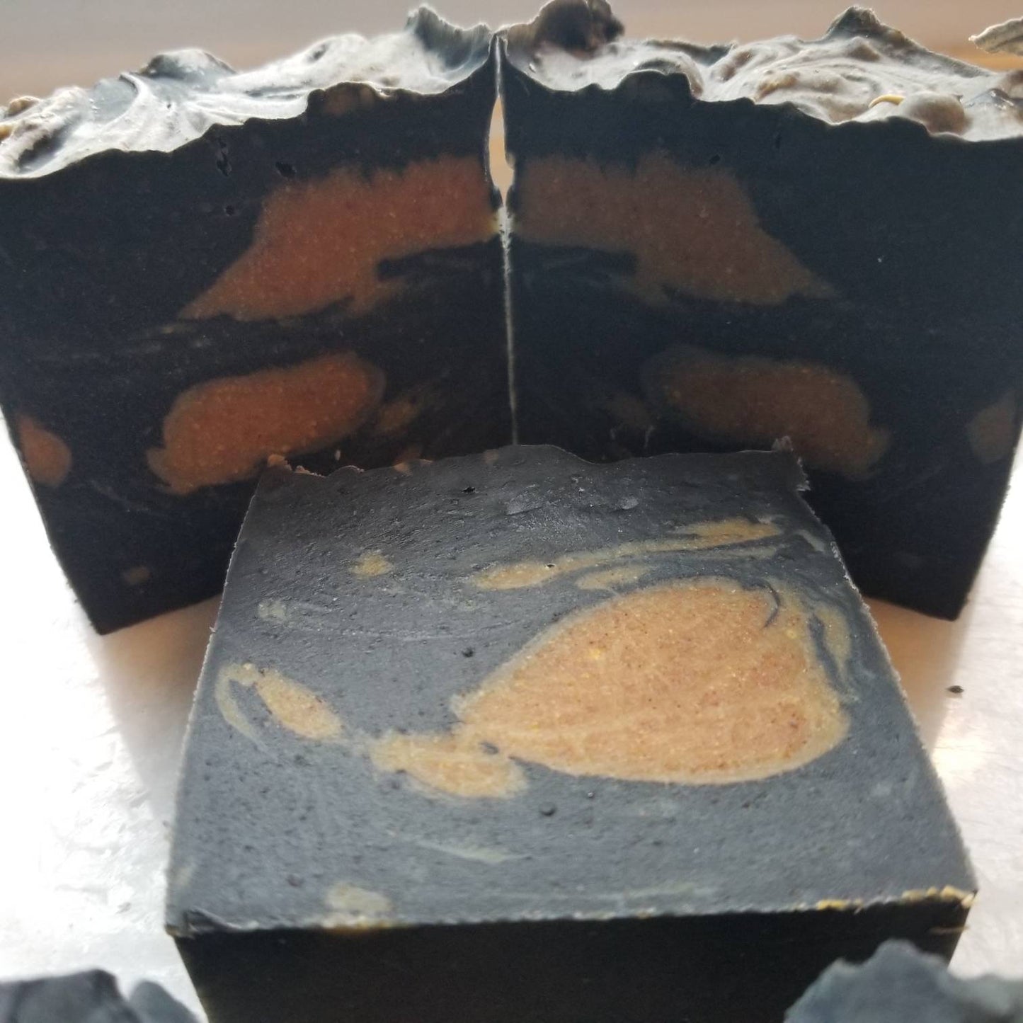 Turmeric Activated Charcoal Soap | Acne Oily Skin | 3 oz