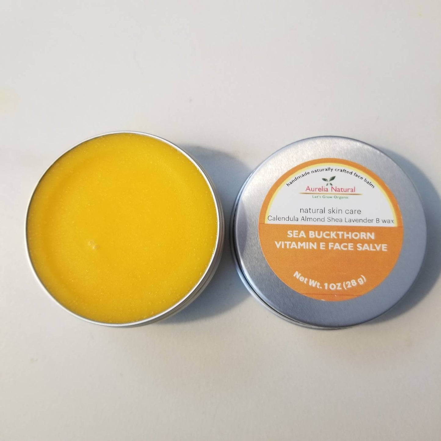 SEABUCKTHORN FACE BALM Salve | Sea buckthorn healing Face & Body Moisturizer | Redness | Anti-aging | Moisturizer