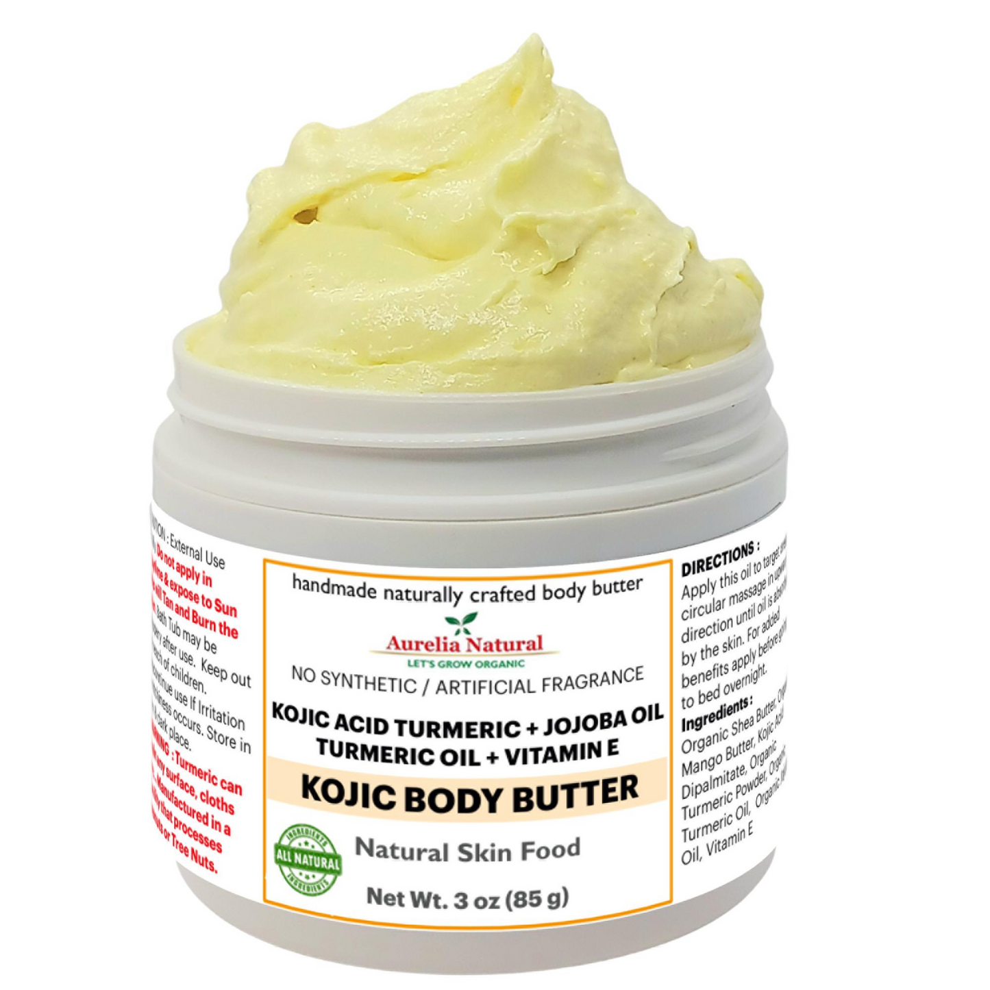 SKIN Brightening Turmeric Kojic Moisturizer Butter