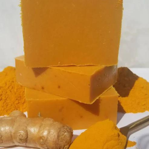 Turmeric Alpha Arbutin Kojic Soap Made in USA | Face Body Inner thigh | High End Kojic Acid Dipalmitate | Improve Complexion