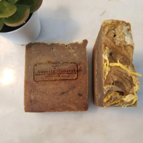 AYURVEDA NEEM TURMERIC Soap | Coconut Free | Dark Spots Acne | Sensitive Skin | Cooling Soothing | 3 oz