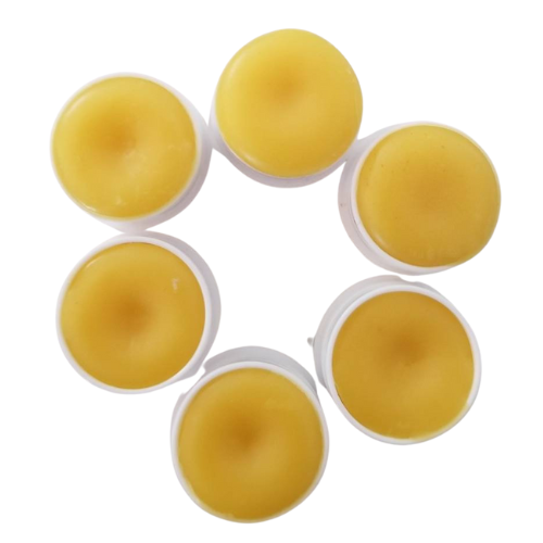 Organic Turmeric Honey Lemon Lip Balm.