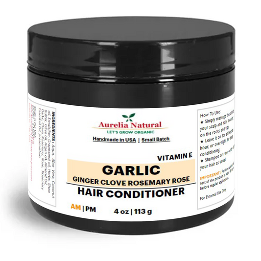 Garlic Hair Conditioner | Ayurvedic Healthy Hair | Nourish Promote Hair Growth | Gift for Her | Gift for Him
