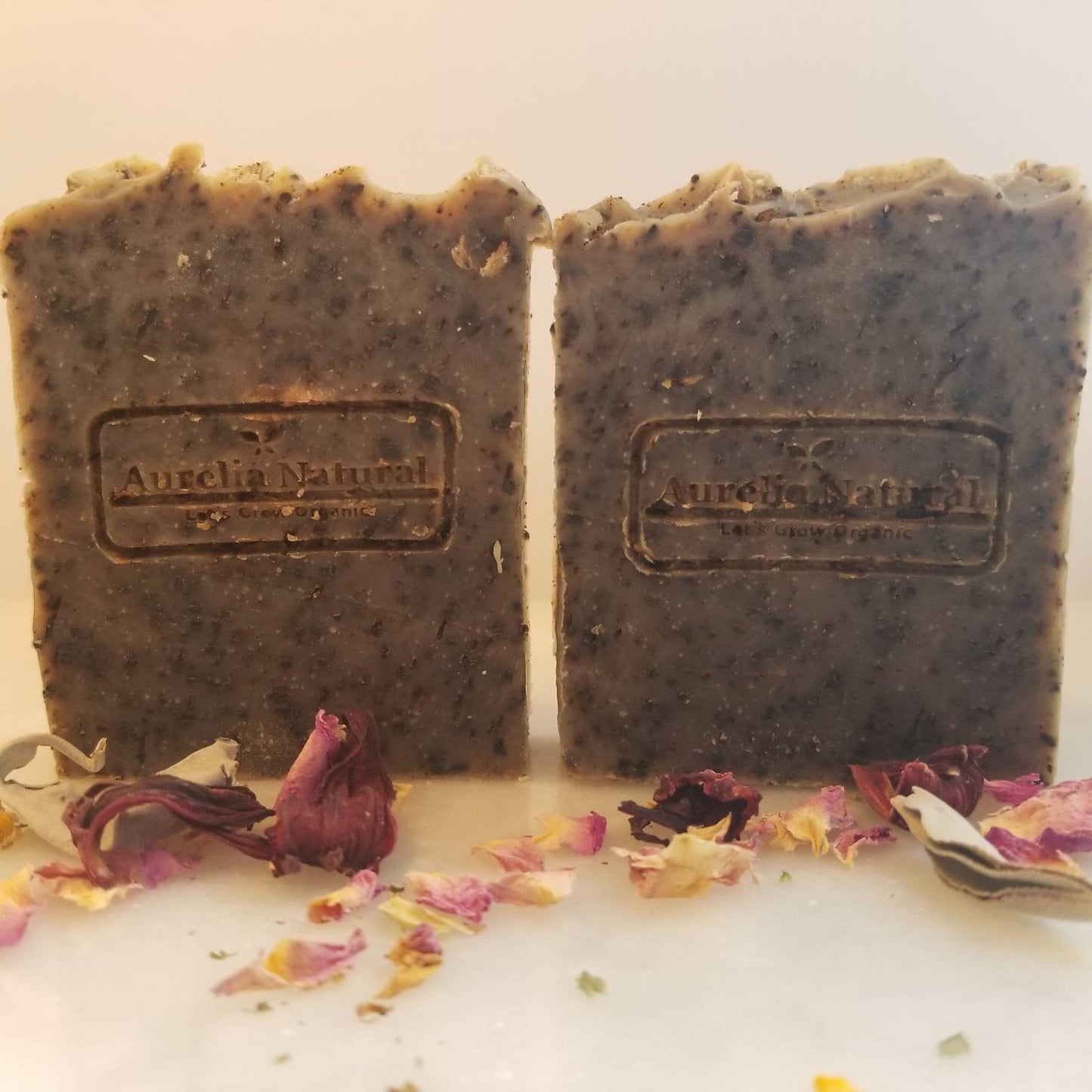 Organic Coarse Ground Coffee Soap | Unisex Coffee Scrub Soap Bar | 3 oz