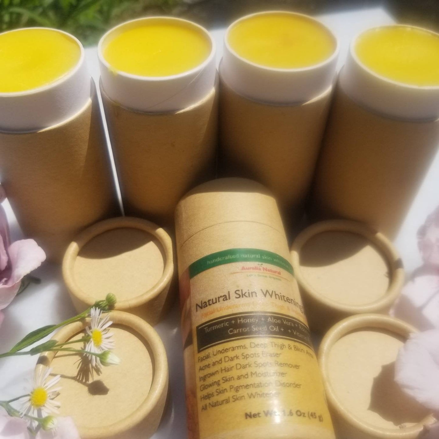 GLOWING TURMERIC SEABUCKTHORN Stick|Acne Turmeric+Aloe Vera+Rosehip Seed+Carrot Seed Oil+Seabuckthorn|Helps Dark Spot | Soothing Moisturizer.