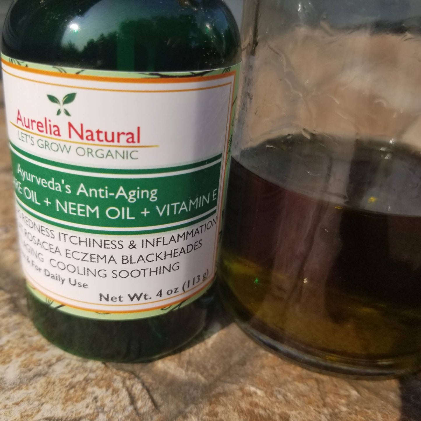 AYURVEDIC FACIAL OIL + Neem + Vitamin E | Acne | Anti Aging | Blackheads | Cooling | Soothing.