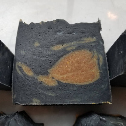 Turmeric Activated Charcoal Soap | Acne Oily Skin | 3 oz