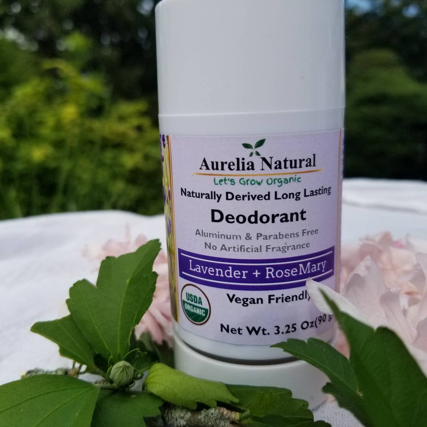 Organic Deodorant Lavender + Rosemary