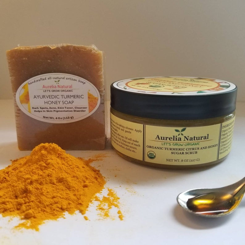 Skin Brightening Turmeric Soap.