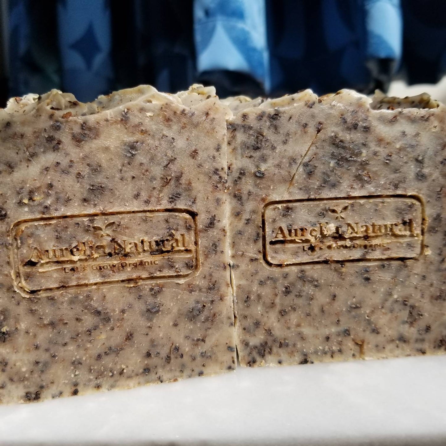 Organic Coarse Ground Coffee Soap | Unisex Coffee Scrub Soap Bar | 3 oz