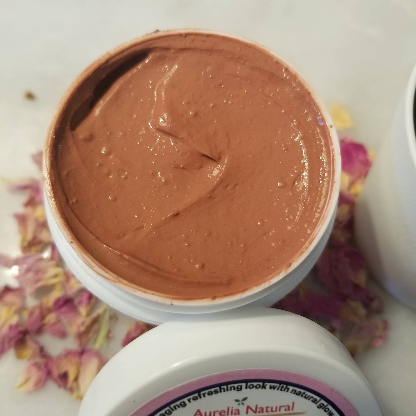 Rose Clay Face Mask | Rosehip  + Carrot Seed | Tone and Detoxify Natural Glow | Anti-Aging Refreshing Look | Acne | Repair Protect skin.