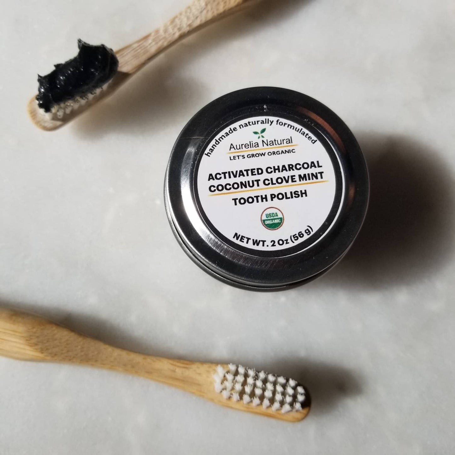 Activated Charcoal Tooth Polish | Shine your teeth naturally