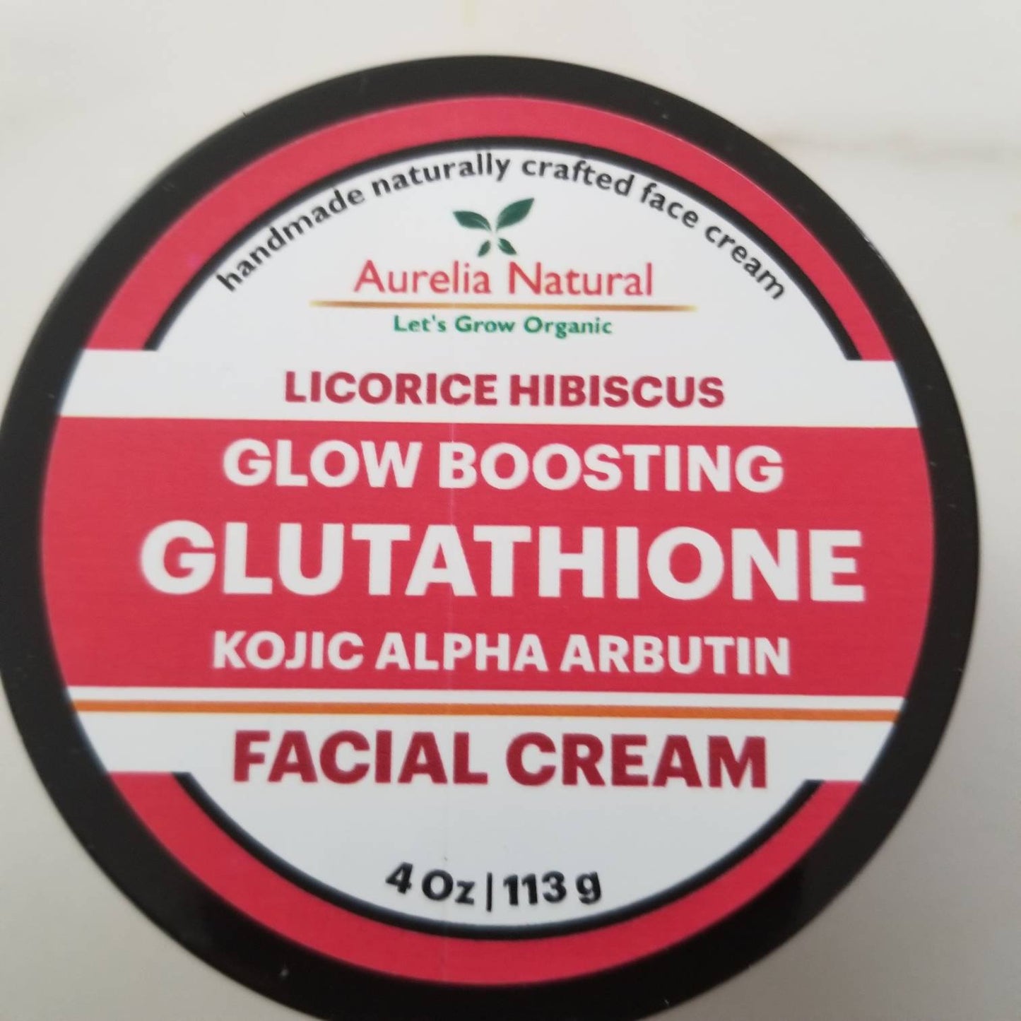 Glow Boosting Face Cream | Glutathione Kojic Acid Alpha Arbutin.