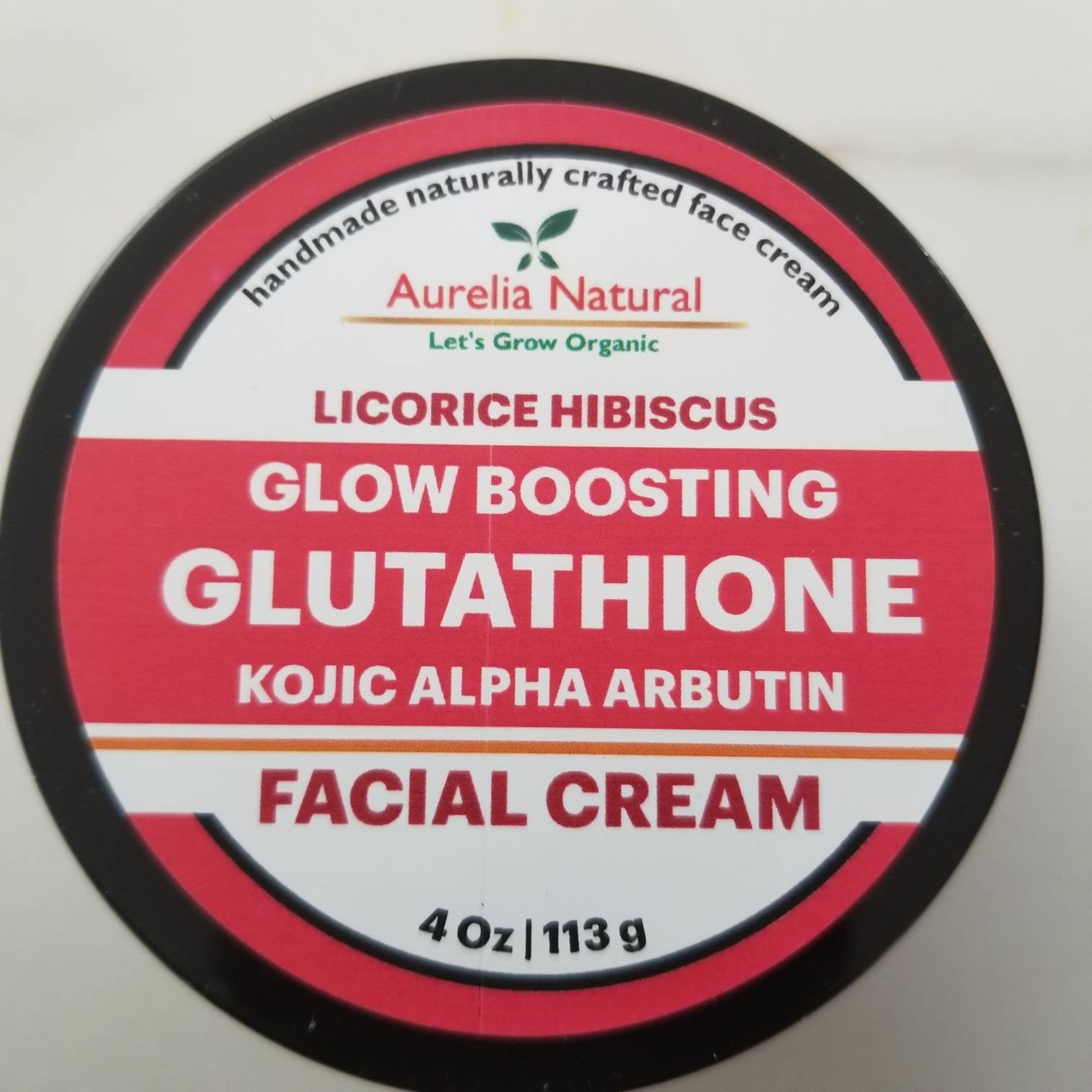 Glow Boosting Face Cream | Glutathione Kojic Acid Alpha Arbutin.