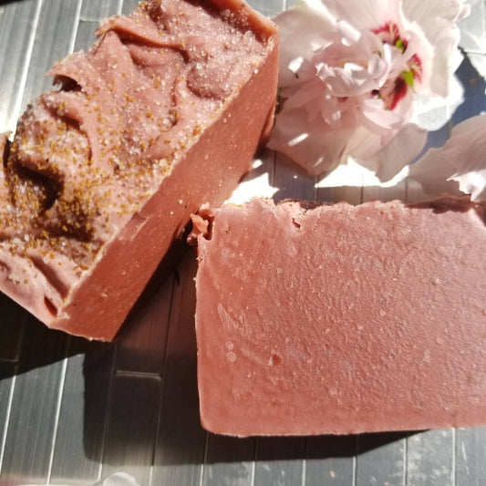 Organic Strawberry Soap | 3 Oz