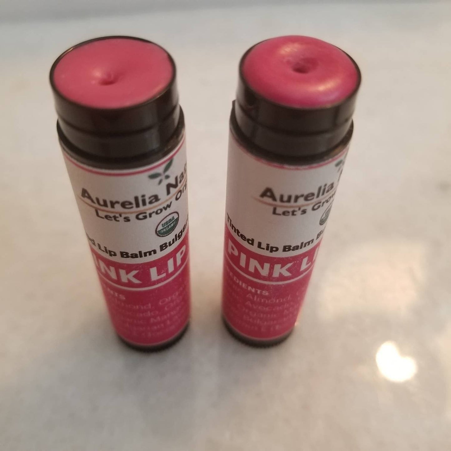 Pink Tinted Lip Balm | Gift for her | Handcrafted Small Batch Size