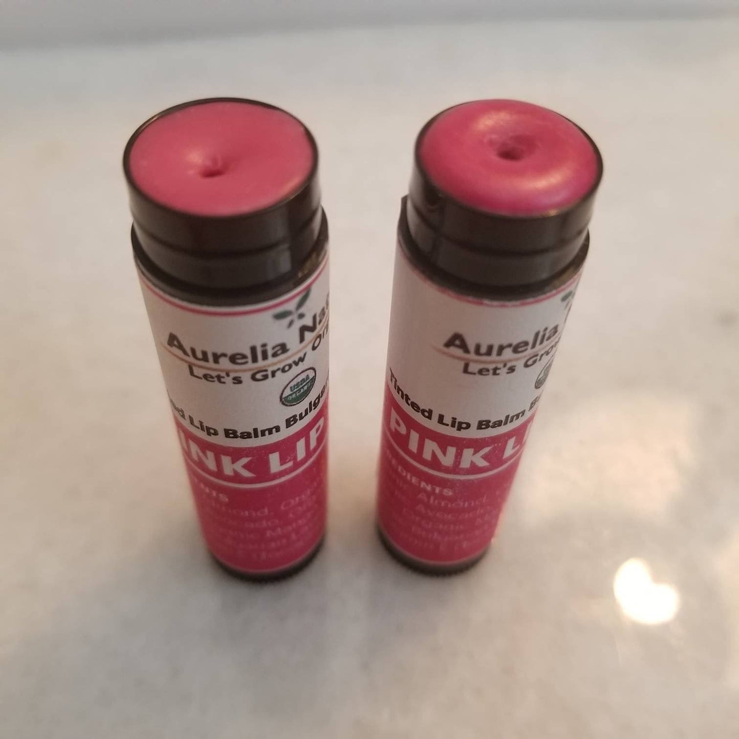 Pink Tinted Lip Balm | Gift for her | Handcrafted Small Batch Size